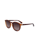 Polaroid Unisex-Sonnenbrille in Hellbraun/ Braun