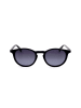 Polaroid Okulary przeciwsłoneczne unisex w kolorze czarno-niebieskim