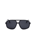 Polaroid Okulary przeciwsłoneczne unisex w kolorze czarno-granatowym