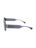 Polaroid Okulary przeciwsłoneczne unisex w kolorze niebiesko-brązowym