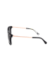 Ted Baker Damskie okulary przeciwsłoneczne w kolorze złoto-czarno-fioletowym