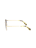 Ted Baker Damen-Sonnenbrille in Gold/ Schwarz