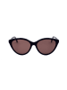 Ted Baker Damen-Sonnenbrille in Schwarz/ Braun