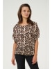 Kaffe Bluse "Amber" in Beige/ Hellbraun