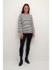 Kaffe Longsleeve "Liddy" in Schwarz/ Weiß