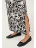 Kaffe Rok "Vera" zwart/wit