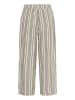 Kaffe Marlenehose "Milia" in Creme/ Schwarz