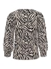 Kaffe Longsleeeve "Lvanna" in Schwarz/ Creme