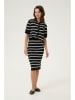 Kaffe Vest "Lizza" zwart/wit