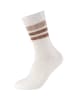 camano 2-delige set: sokken wit/bruin