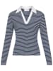 SisterS point Longsleeve wit/donkerblauw
