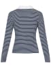 SisterS point Longsleeve wit/donkerblauw