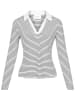 SisterS point Longsleeve in Weiß/ Schwarz