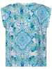 SisterS point Shirt in Blau/ Weiß