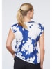 SisterS point Shirt in Blau/ Weiß