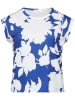 SisterS point Shirt in Blau/ Weiß
