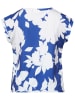 SisterS point Shirt in Blau/ Weiß