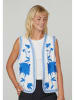 SisterS point Gilet wit/blauw