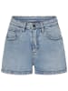 SisterS point Jeans-Shorts in Hellblau