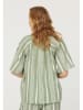 SisterS point Bluse in Grün/ Creme