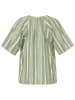 SisterS point Bluse in Grün/ Creme