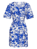 SisterS point Jurk blauw/wit