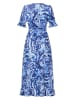 SisterS point Jurk blauw/wit