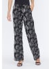 SisterS point Marlenehose in Schwarz/ Creme