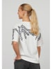 SisterS point Shirt wit/donkerblauw