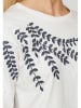 SisterS point Shirt in Weiß/ Dunkelblau