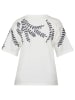 SisterS point Shirt wit/donkerblauw