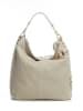 Mia Tomazzi Leder-Shopper "Niguarda" in Beige - (B)42 x (H)38 x (T)17 cm