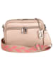 Lucca Baldi Leder-Umhängetasche "Feltre" in Beige - (B)19 x (H)15 x (T)7 cm