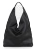 Lucca Baldi Leder-Shopper "Catanzaro" in Schwarz