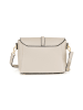 Pia Sassi Leder-Umhängetasche "La Marmora" in Creme - (B)25 x (H)19 x (T)8 cm