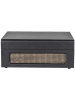 Bolaris Plattenspieler in Schwarz - (B)36,2 x (H)14 x (T)29,6 cm