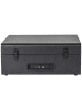 Bolaris Plattenspieler in Schwarz - (B)36,2 x (H)14 x (T)29,6 cm