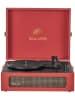 Bolaris Gramofon w kolorze czerwonym - 36,2 x 14 x 29,6 cm