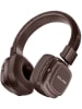 Bolaris Bluetooth-On-Ear-Kopfhörer in Braun