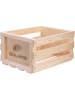 Bolaris Schallplattenständer in Beige - (B)45,7 x (H)34,6 x (T)24 cm