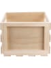 Bolaris Schallplattenständer in Beige - (B)45,7 x (H)34,6 x (T)24 cm