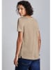 Street One Shirt in Braun/ Grau