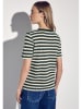 Street One Shirt in Beige/ Schwarz