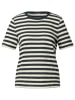 Street One Shirt in Beige/ Schwarz