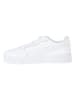 Puma Leder-Sneakers "Carina 2.0" in Weiß/ Schwarz