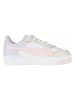 Puma Leder-Sneakers "Carina" in Weiß/ Lila/ Rosa