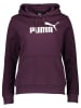 Puma Hoodie "Essential Logo" in Lila