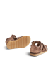 Wheat Leder-Halbsandalen "Sky Flower" in Rosa