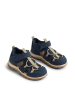 Wheat Leder-Halbsandalen "Mingi" in Dunkelblau