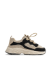 Wheat Leder-Sneakers "Arthur" in Beige/ Schwarz